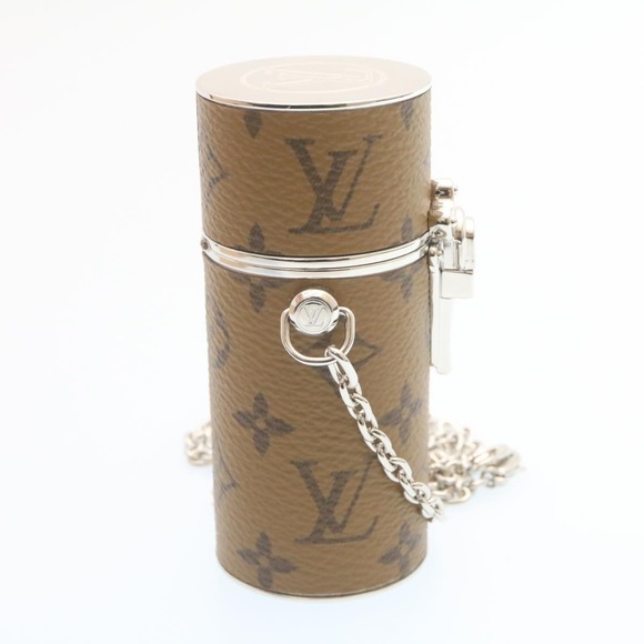 LOUIS VUITTON Monogram Reverse Lipstick Case Cosmetic Pouch MP2407 LV Auth 27696 - Picture 5 of 12